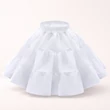 Organza alsószoknya alkalmi ruhákhoz kamasz, női méret