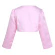 Rózsaszín boleró alkalmi ruhákhoz több színben 1-12 éves korig