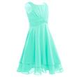 Mentazöld alkalmi kislány chiffon ruha esküvőre, fotózásra, szülinapra 6-16 éves korig Mentazöld alkalmi kislány chiffon ruha esküvőre, fotózásra, szülinapra 6-16 éves korig