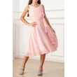 Pasztell rózsaszín chiffon alkalmi ruha, parti ruha 7-16 éves korig Pasztell rózsaszín chiffon alkalmi ruha, parti ruha 7-16 éves korig