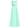 Mentazöld csipkés koszorúslány ruha, parti ruha, estélyi ruha chiffon ruha Mentazöld csipkés koszorúslány ruha, parti ruha, estélyi ruha chiffon ruha