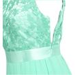 Mentazöld csipkés koszorúslány ruha, parti ruha, estélyi ruha chiffon ruha Mentazöld csipkés koszorúslány ruha, parti ruha, estélyi ruha chiffon ruha