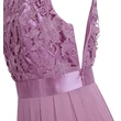 Női csipkés lila-mályva koszorúslány ruha, parti ruha, estélyi ruha chiffon ruha XXS - 3XL méretig Női csipkés lila-mályva koszorúslány ruha, parti ruha, estélyi ruha chiffon ruha XXS - 3XL méretig