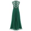 Női csipkés zöld alkalmi ruha, parti ruha, estélyi ruha chiffon ruha Női csipkés zöld alkalmi ruha, parti ruha, estélyi ruha chiffon ruha