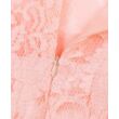 Rózsaszín-barack tüllös alkalmi ruha, koszorúslány ruha 11-13 éves korig