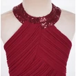Bordó parketta mintás chiffon alkalmi ruha esküvőre, maxiruha koszorúslányruha 7-16 éves Bordó parketta mintás chiffon alkalmi ruha esküvőre, maxiruha koszorúslányruha 7-16 éves