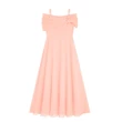 Rózsaszín pántos nagylány chiffon alkalmi ruha esküvőre, koszorúslányruha 6-16 éves Rózsaszín pántos nagylány chiffon alkalmi ruha esküvőre, koszorúslányruha 6-16 éves