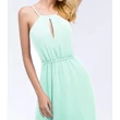 Női mentazöld chiffon maxi ruha koszorúslány ruha, parti ruha, estélyi ruha Női mentazöld chiffon maxi ruha koszorúslány ruha, parti ruha, estélyi ruha