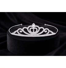 Hercegnős tiara, hajpánt, fejdísz