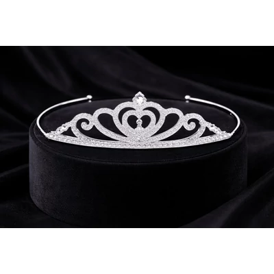 Hercegnős tiara, hajpánt, fejdísz